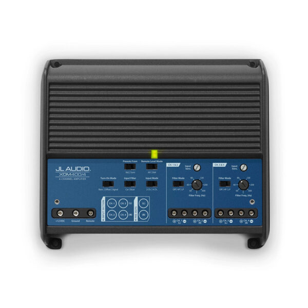 Amplificador marino de rango completo, Clase D de 4 canales XDM400/4